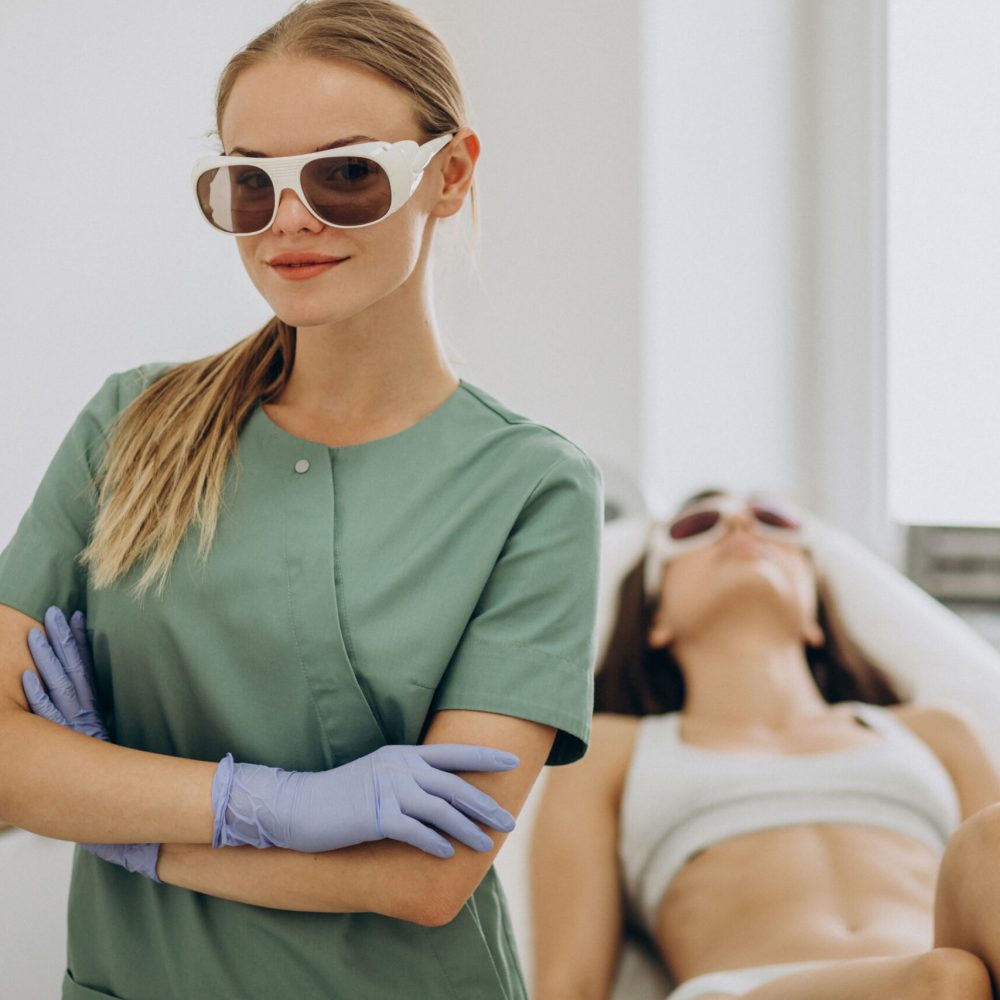 Laser epilation, hair removal therapy